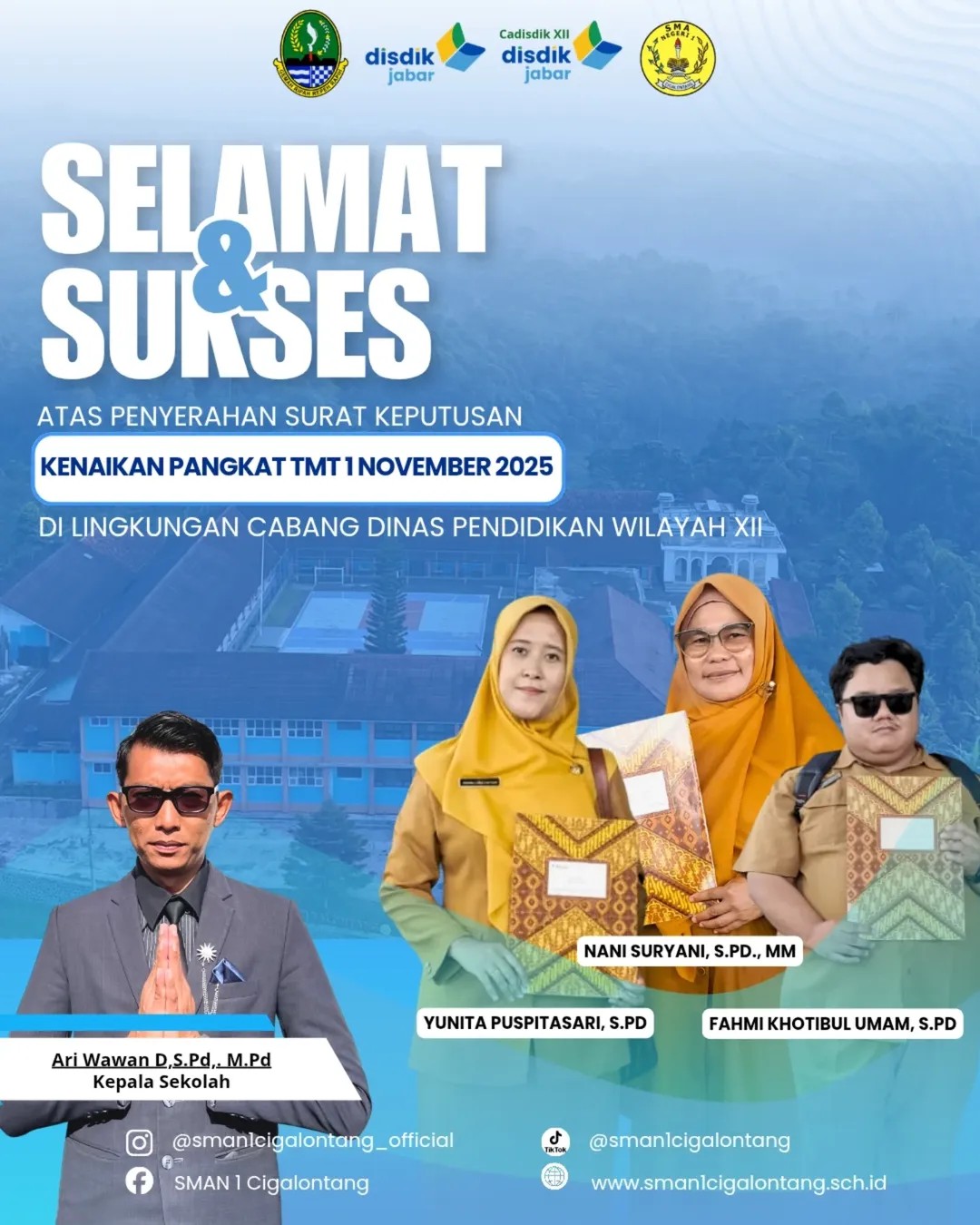 Surat Keputusan Kenaikan Pangkat TMT 1 November 2025 di..