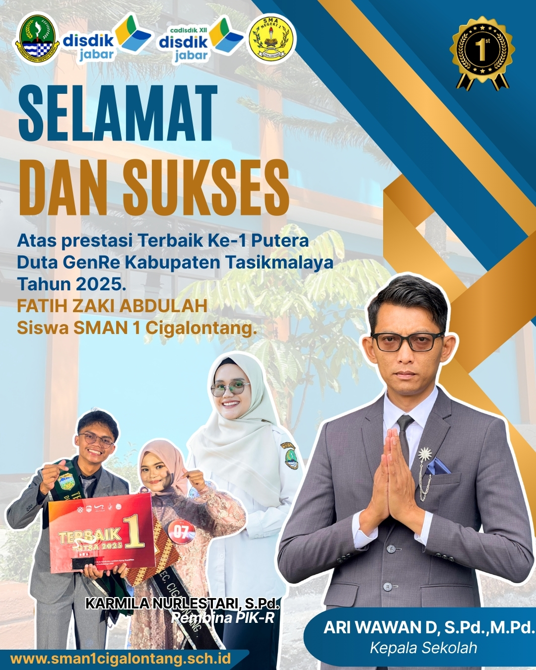 PRESTASI DUTA GENRE DAN PIK-R 2025