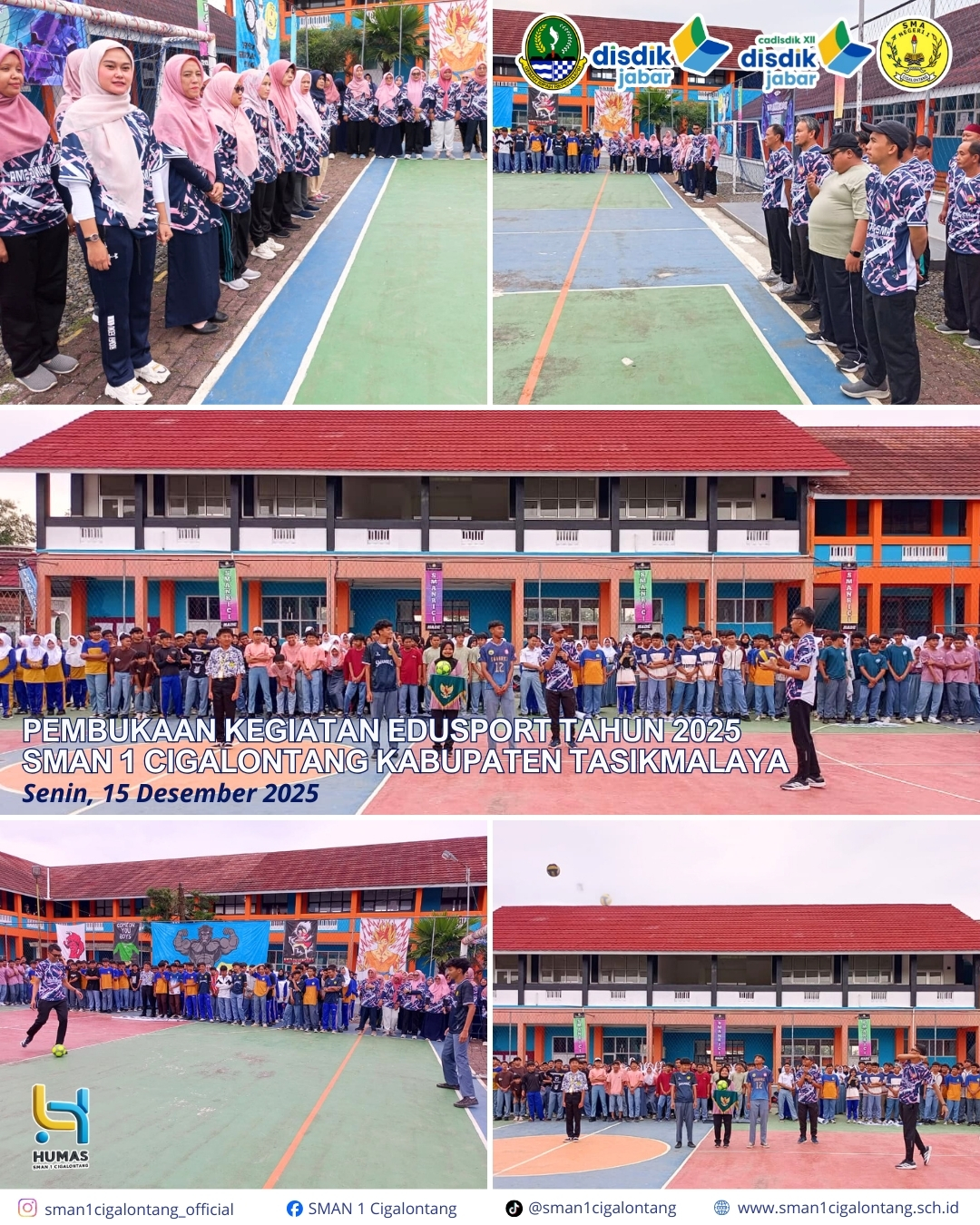 Edu Sport Class 2025 SMAN 1 Cigalontang