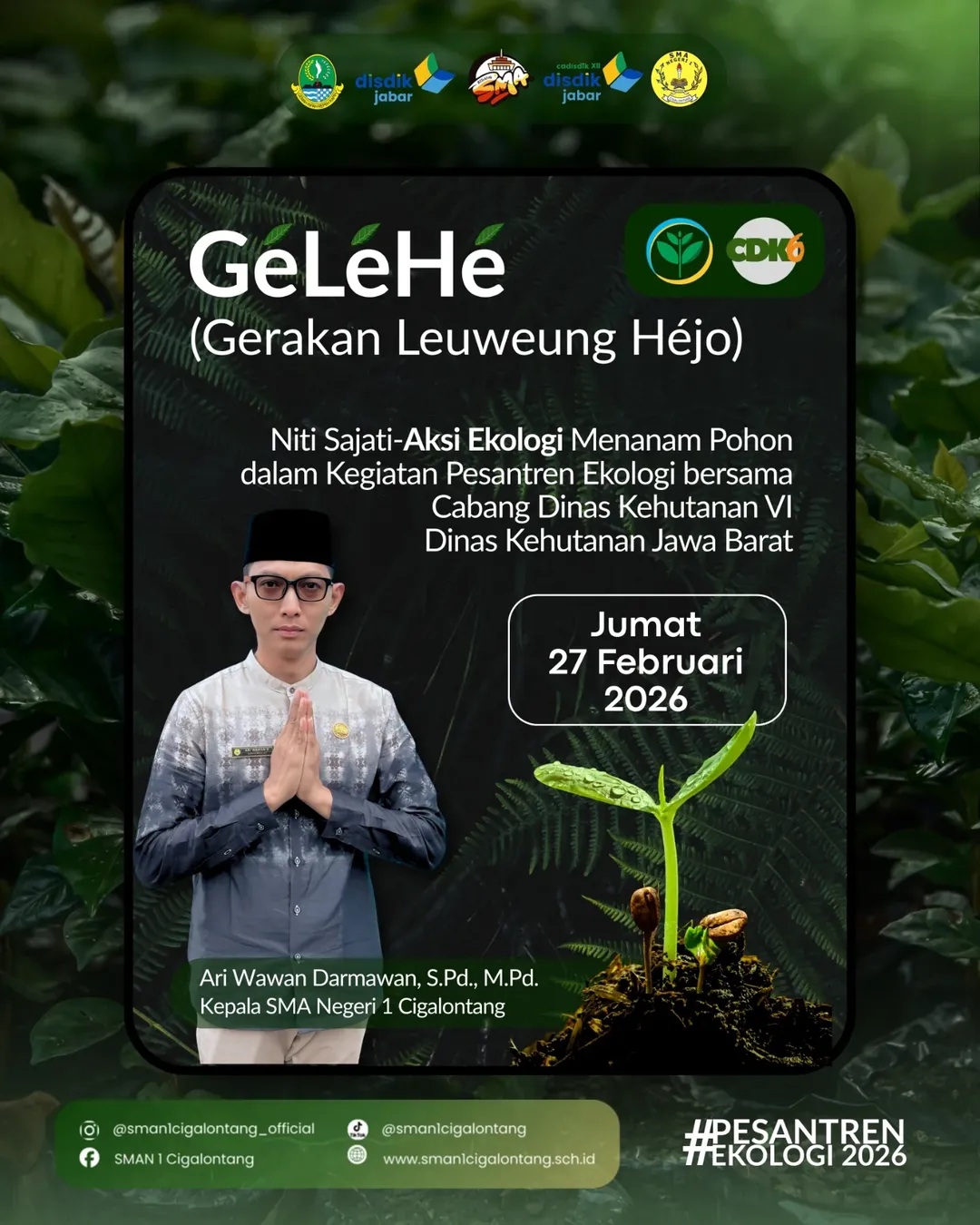 Pesantren Ekologi β Aksi Ekologi Menanam Pohon