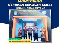 Monitoring Gerakan Sekolah Sehat