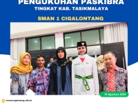 Pengukuhan Paskibra Tingkat Kabupaten