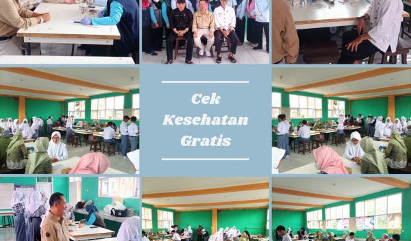 Cek Kesehatan Gratis (CKG) bersama Puskesmas Cigalontang